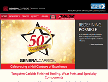 Tablet Screenshot of generalcarbide.com